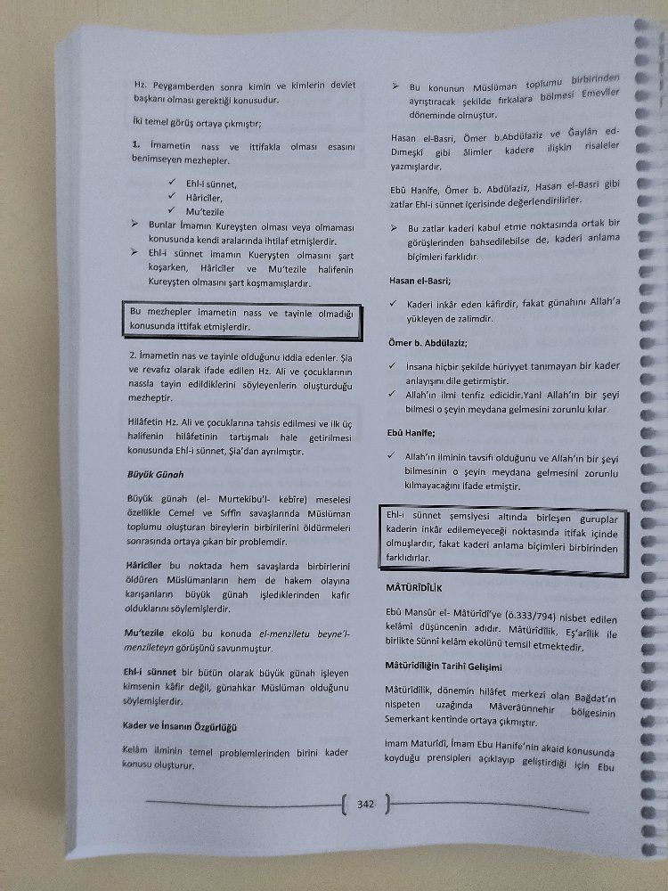 MBSTS ÖZET NOTU 