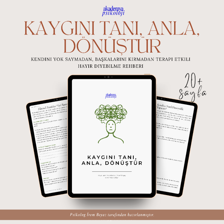 KAYGINI TANI, ANLA, DÖNÜŞTÜR