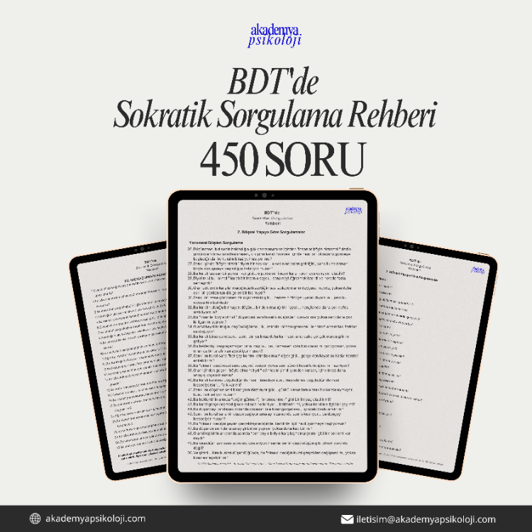 Terapide Tıkananlara: 450 BDT’de Sokratik Soru Rehberi (PDF'tir)