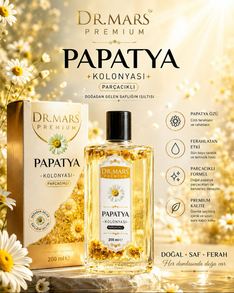 Papatya Parçacıklı Kolonya