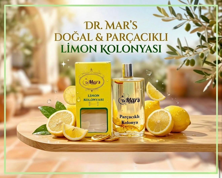 Limon Parçacıklı Kolonya