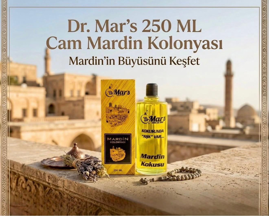 Mardin Kolonyası 250 ml Cam Şişe