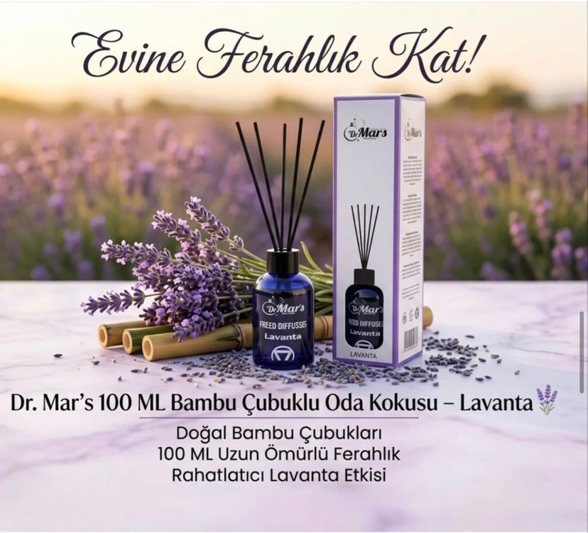 Bambu Çubuklu Oda Kokusu - Lavanta