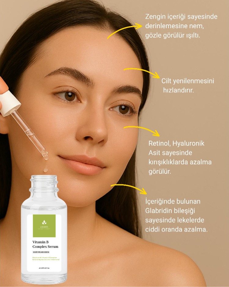 AKERD COSMETİCS Serum Aydınlatıcı Gözenek Sıklaştırıcı Aydınlatıcı