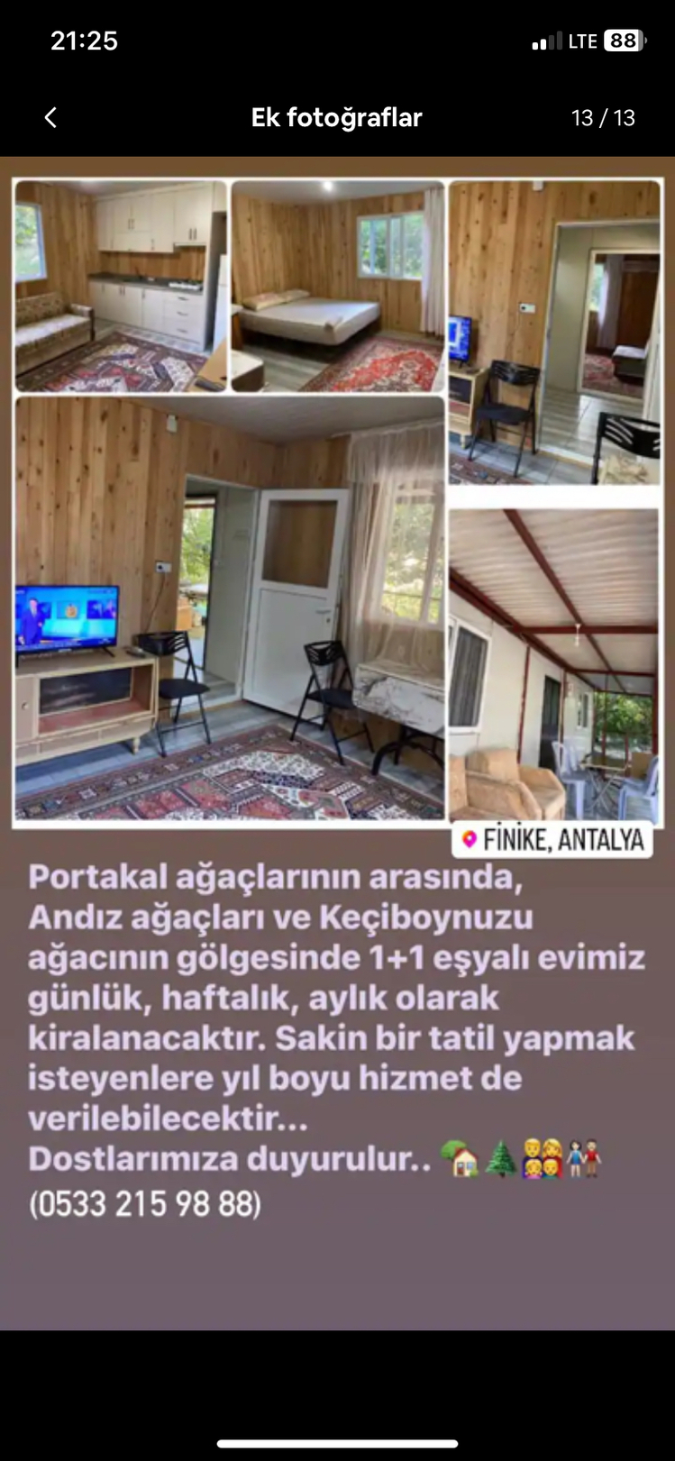 Çiftlik evinde Konaklama 