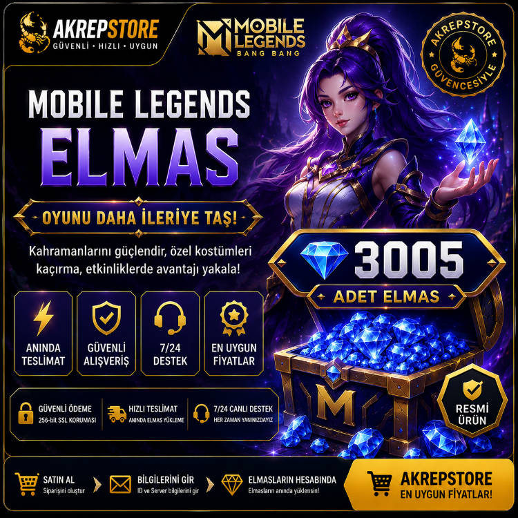 Mobile Legends 3005 Elmas