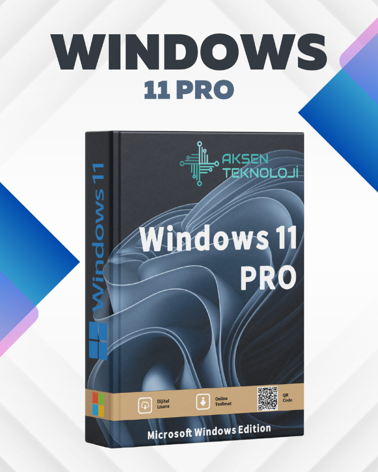  Windows 11 Pro Retail Lisans Anahtarı