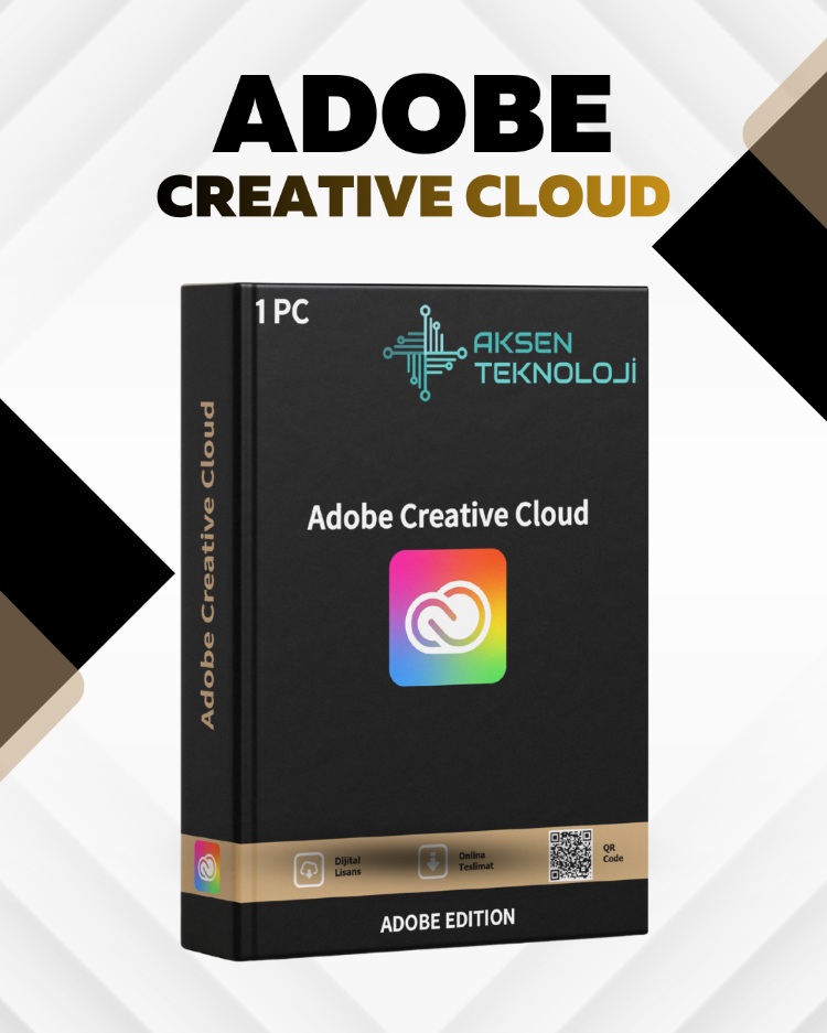  Adobe Creative Cloud ( Ömür Boyu )
