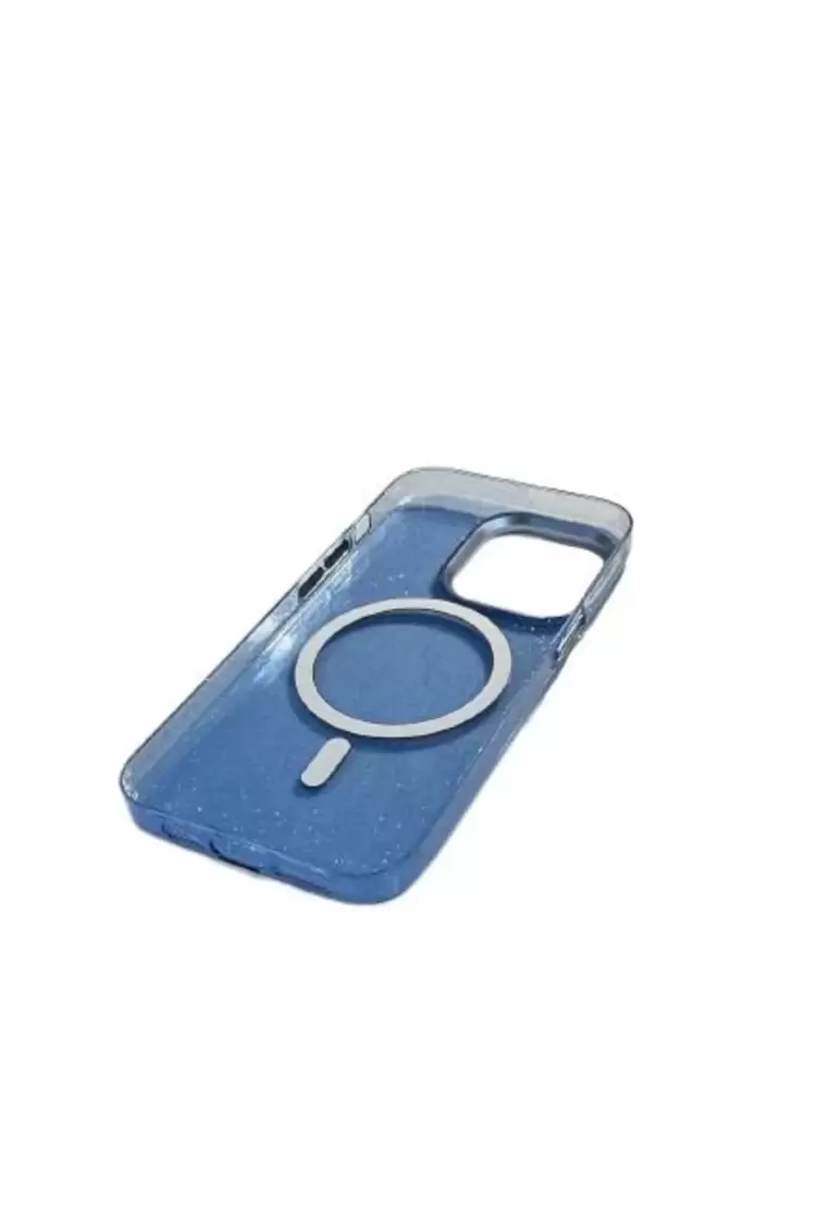İphone Pixel Simli Sert Magsafe Kapak Kılıf