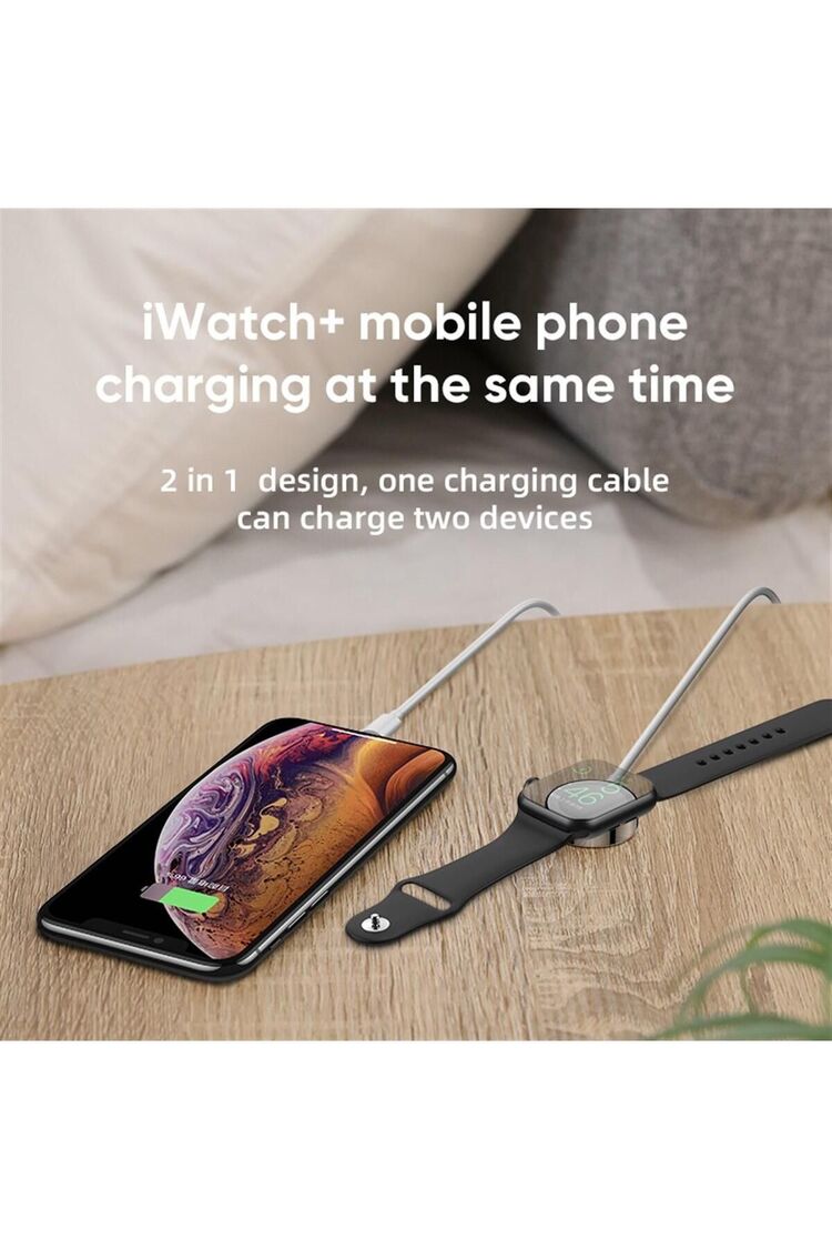 Joyroom Iphone Watch 2 In 1 Şarj Kablosu