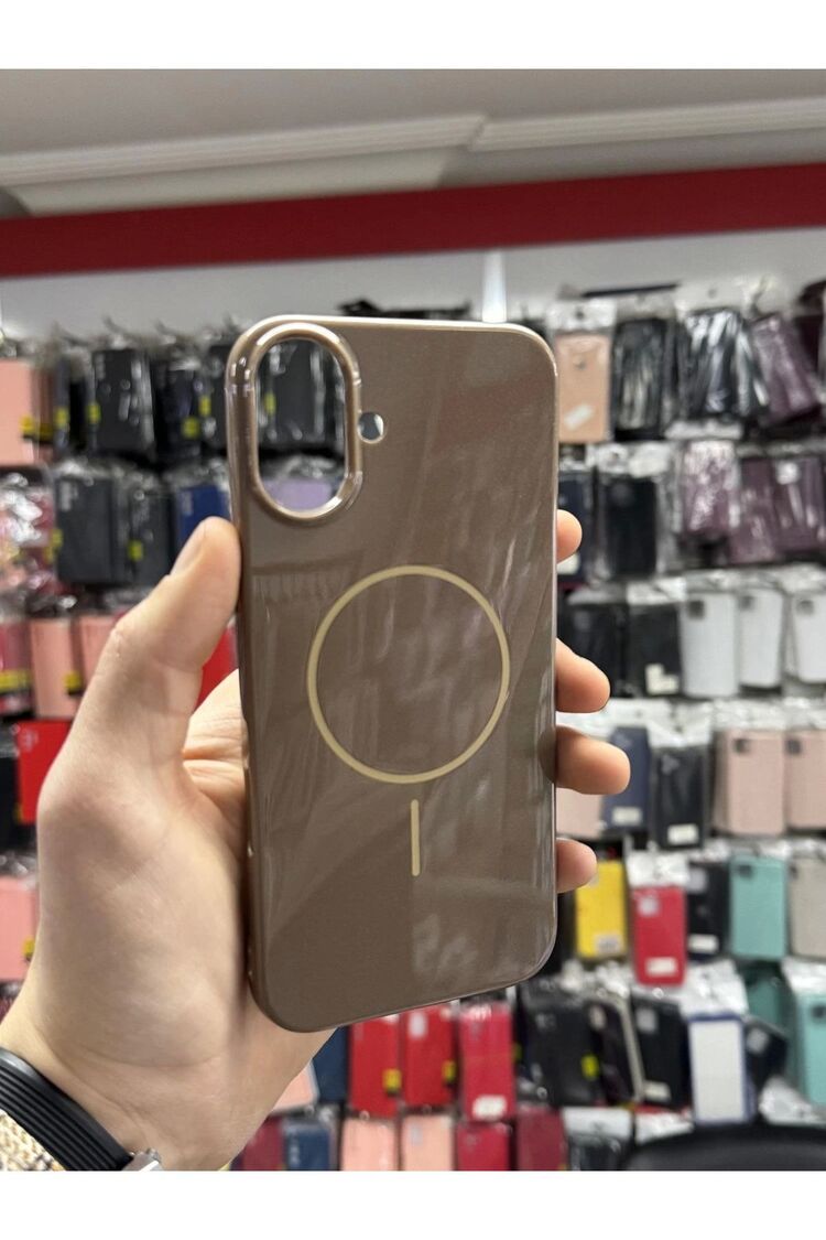 İphone 16 Uyumlu Premium Özel Seri Magsafe Think Kılıf