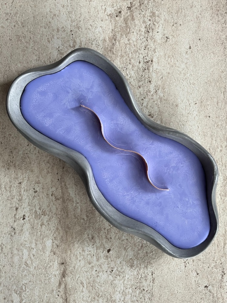 Amethyst Ateş Çukuru Mum
