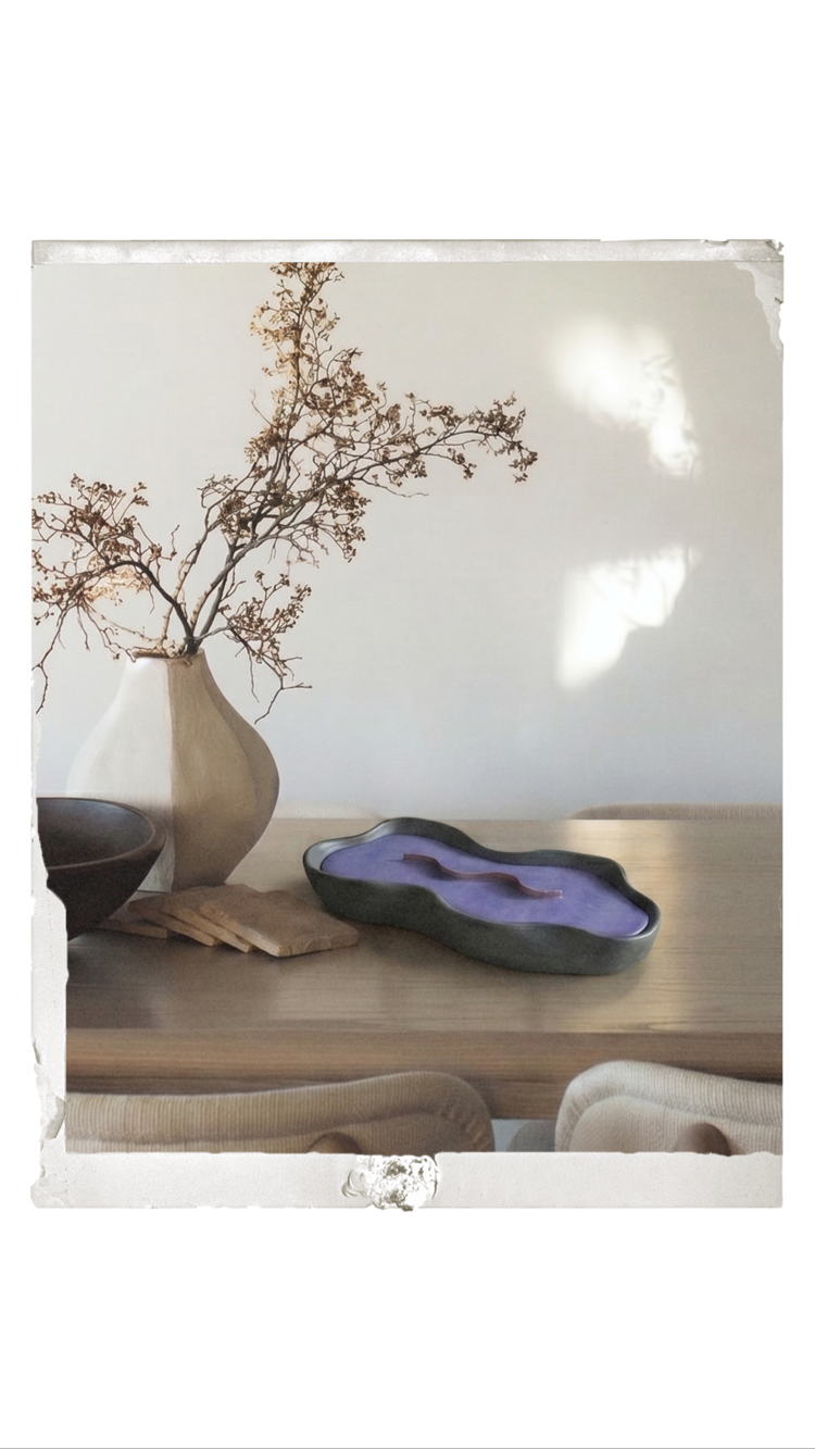Amethyst Ateş Çukuru Mum