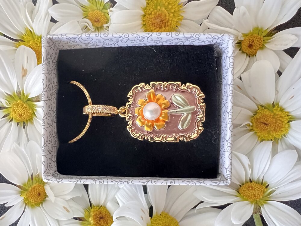Sanat Kolye Papatya