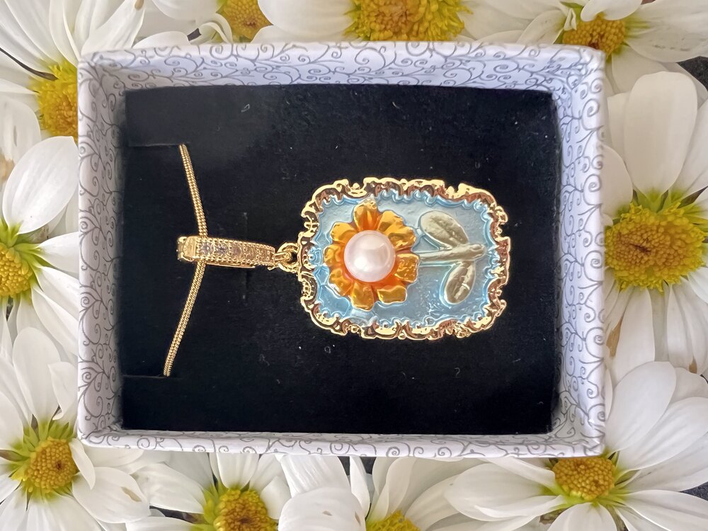 Sanat Kolye Papatya