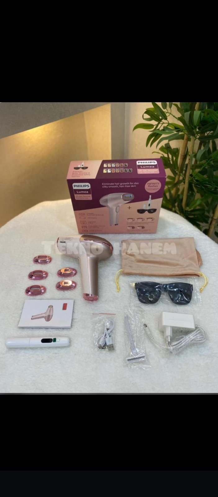 Philips lazer epilasyon cihazı 