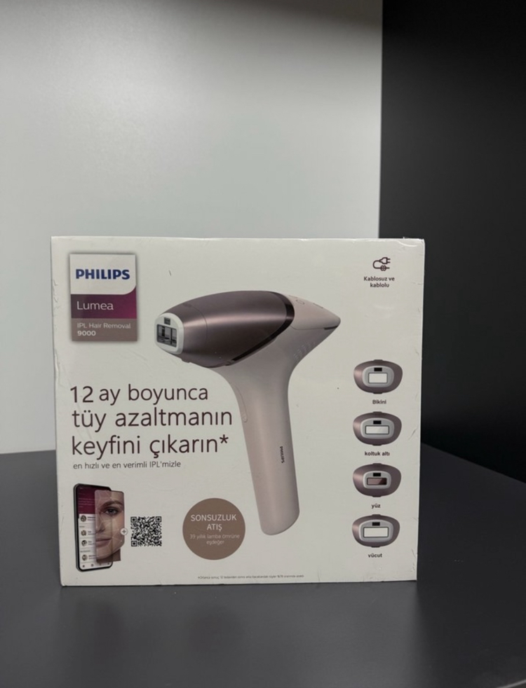 Philips lazer epilasyon cihazı
