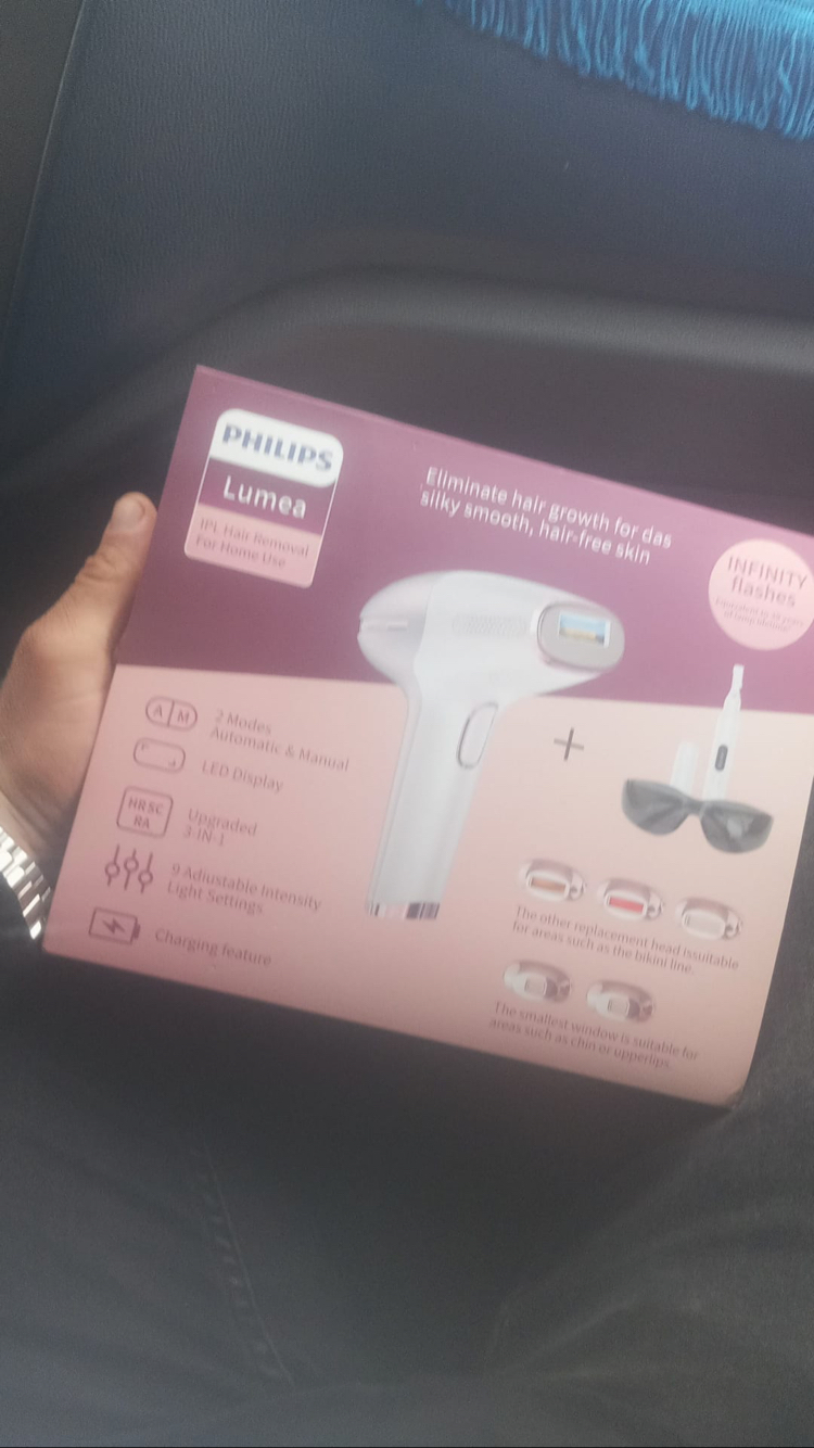 Philips lazer epilasyon cihazı 