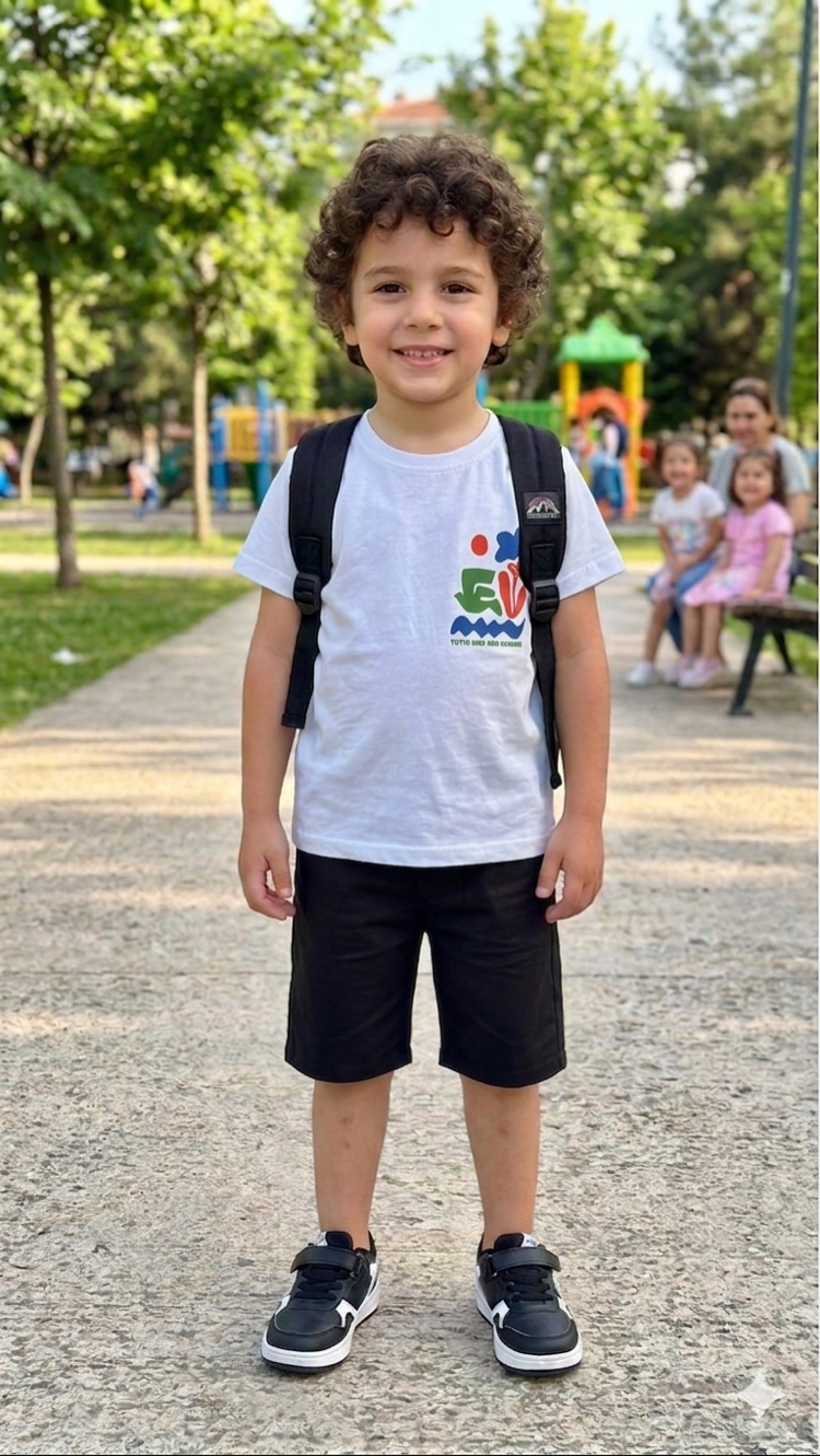 Ön ve Sırt Baskılı Tutto Kids Takım