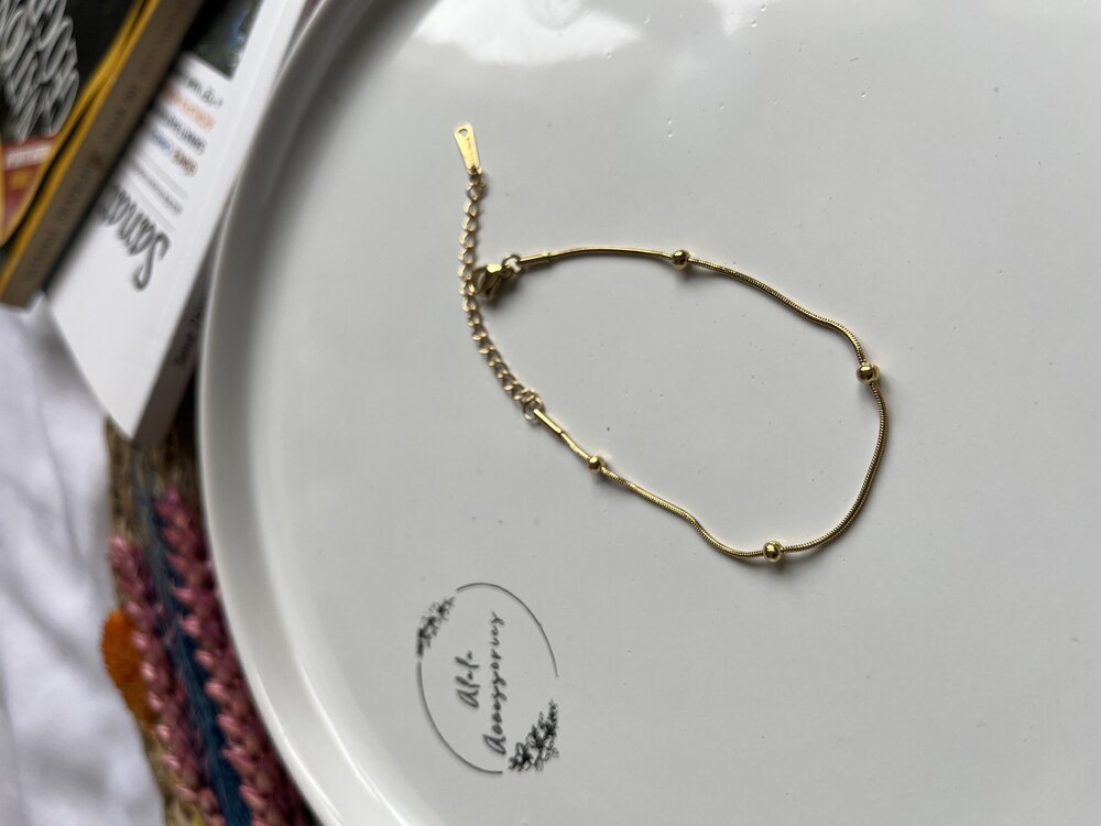 Gold Dorika Çelik Bileklik