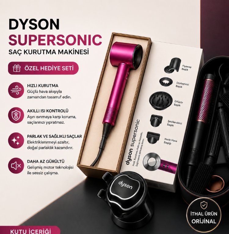 Dyson Supersonic Saç Kurutma Makinesi