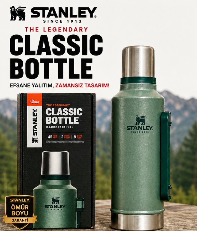 Stanley Classic Bottle 1.9 L Çelik Termos