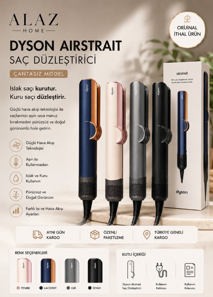Dyson Airstrait Saç Düzleştirici