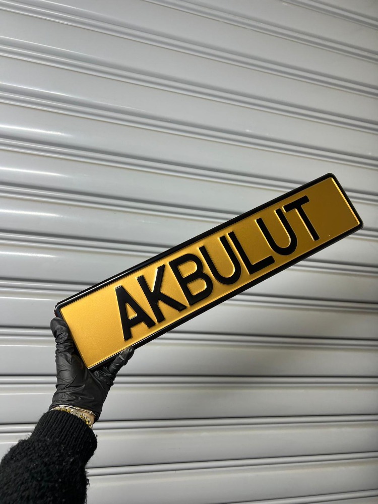 PREMİUM BRONZ TON DEKOR PLAKA