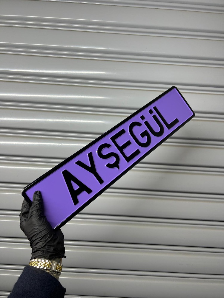 PREMİUM MOR LİLA TON DEKOR PLAKA