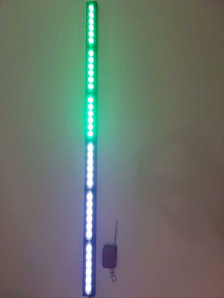 90 cm yeşil-beyaz çakar