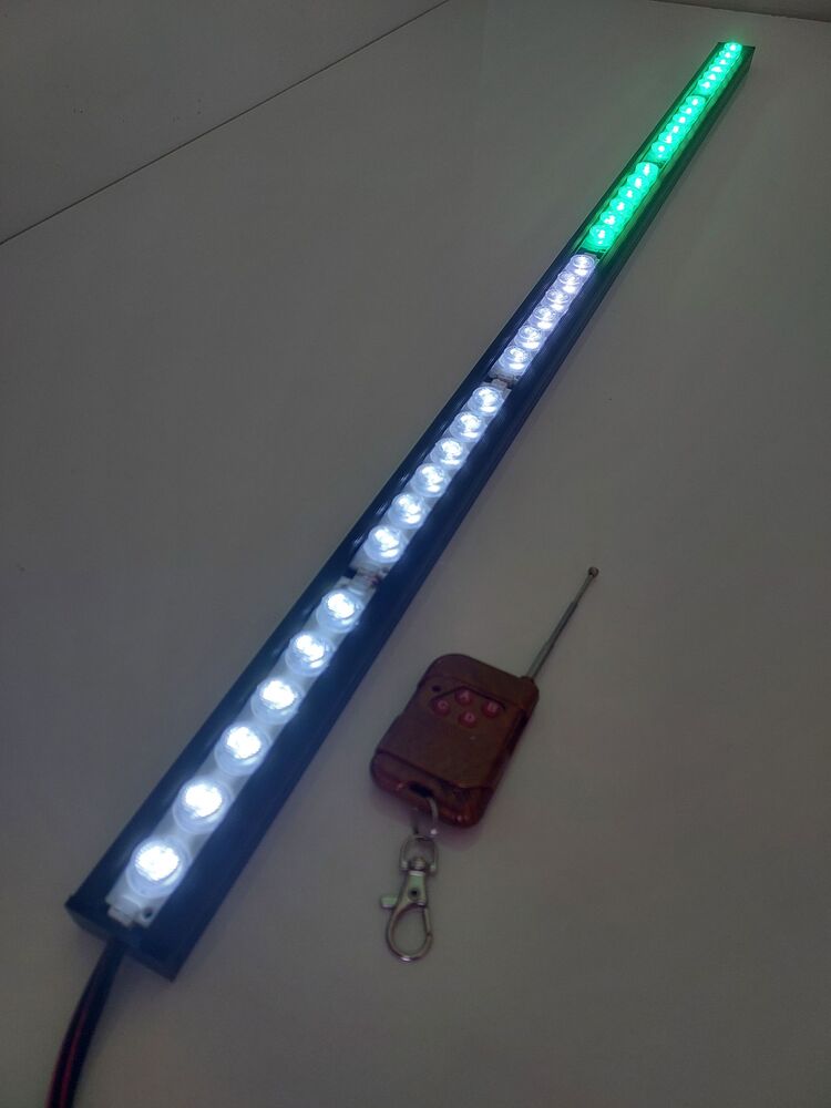 90 cm yeşil-beyaz çakar