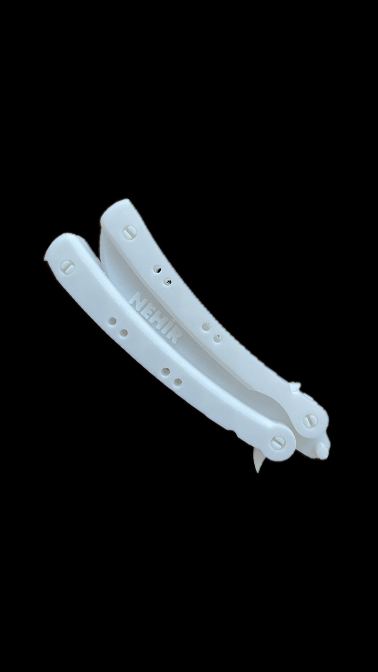 Maket kelebek bıçak