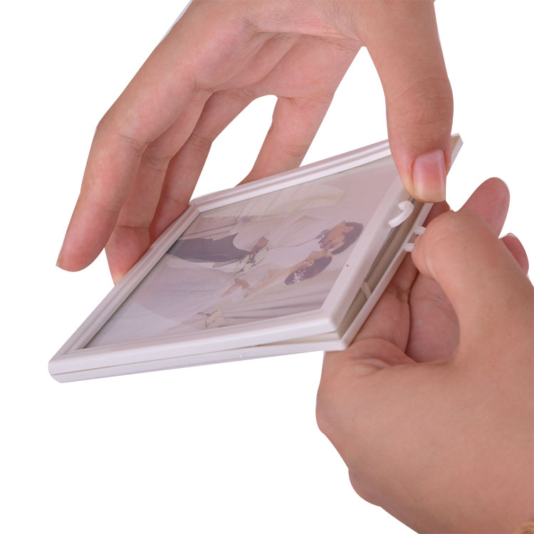 Fotoğraf Çerçevesi - 2 Fotoğraflı Led Işıklı Askılı Çerçeve