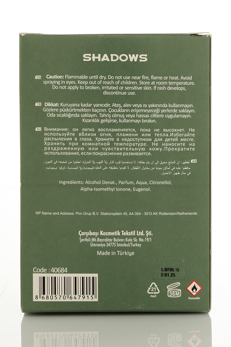 Erkek Parfümü SHADOWS - 100 ml