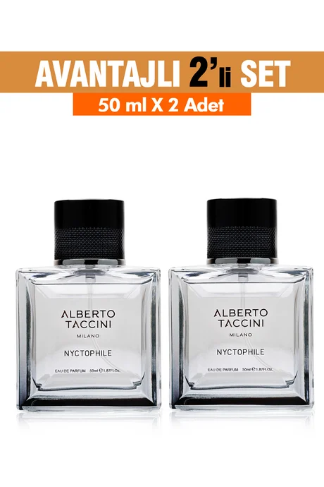 Erkek Parfümü Nyctophile 2'Li Set 50 ml
