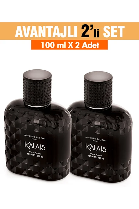 Erkek Parfümü KALAIS 2'Li Set - 100 ml