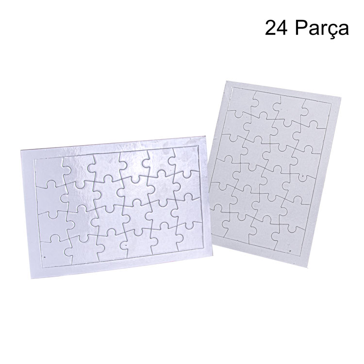 Fotoğraf Baskılı Puzzle - A5 Kağıt Boyutunda 24 Parçalı Puzzle