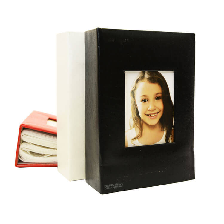 Fotoğraf Albümü 100lük Deri 10x15cm Kırmızı