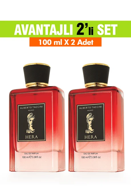 Kadın Parfümü Hera 2'Li Set - 100 ml