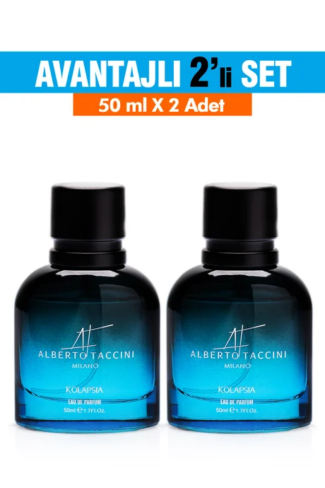 Erkek Parfümü Kolapsia 50 ml 2'Li Set