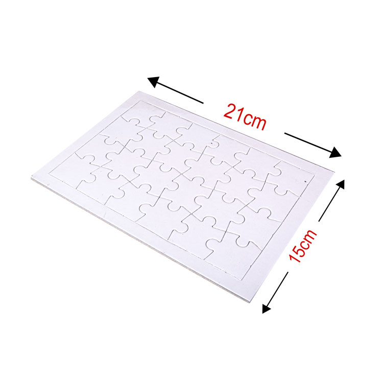 Fotoğraf Baskılı Puzzle A5 Boyutunda 24 Parça
