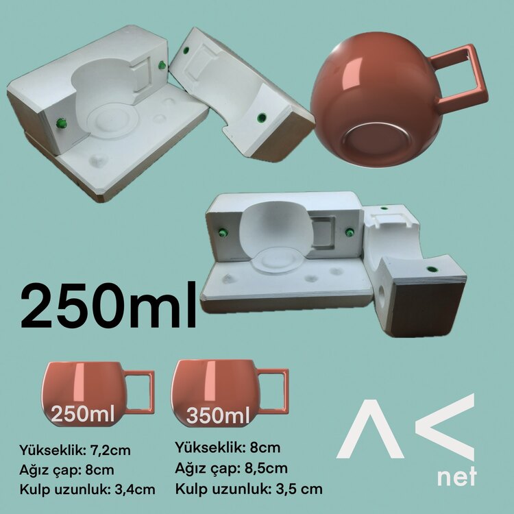 Kupa kalıbı 250ml
