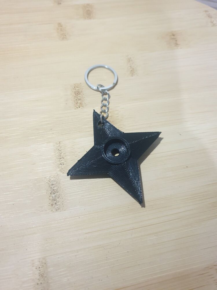 Shuriken ~ Ninja Yıldızı Anahtarlık