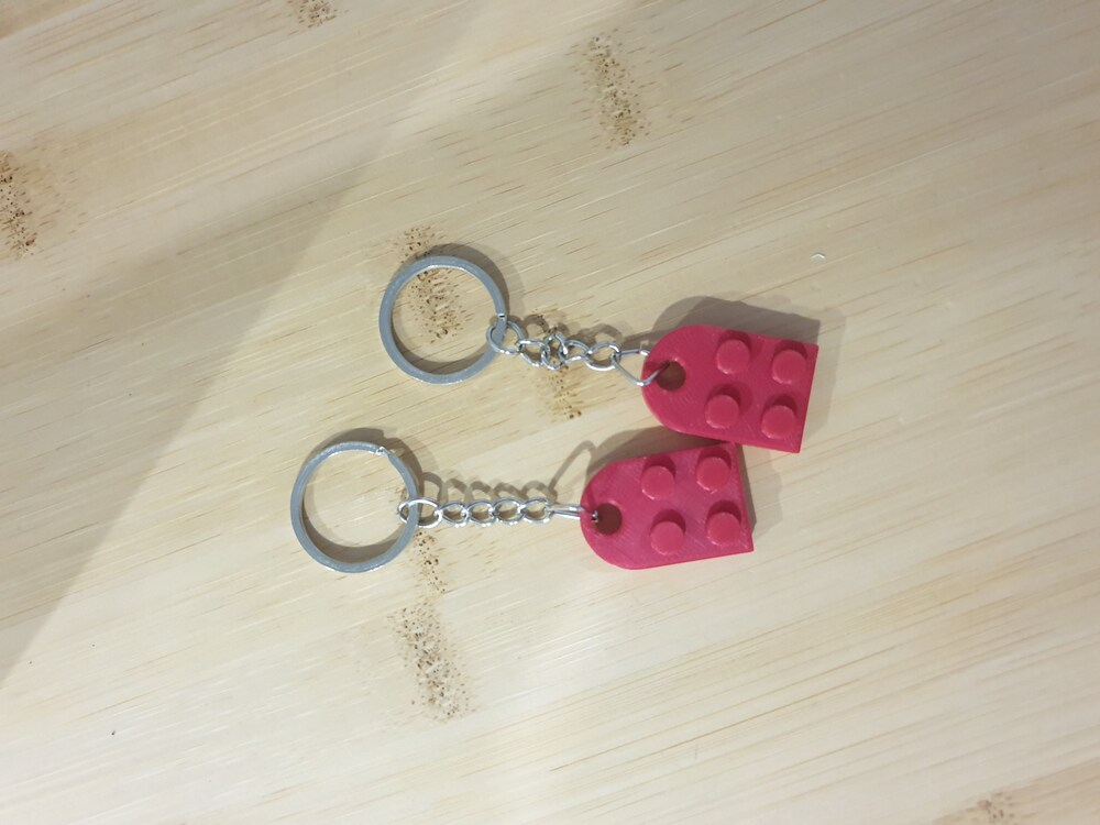 Lego Kalp Anahtarlık