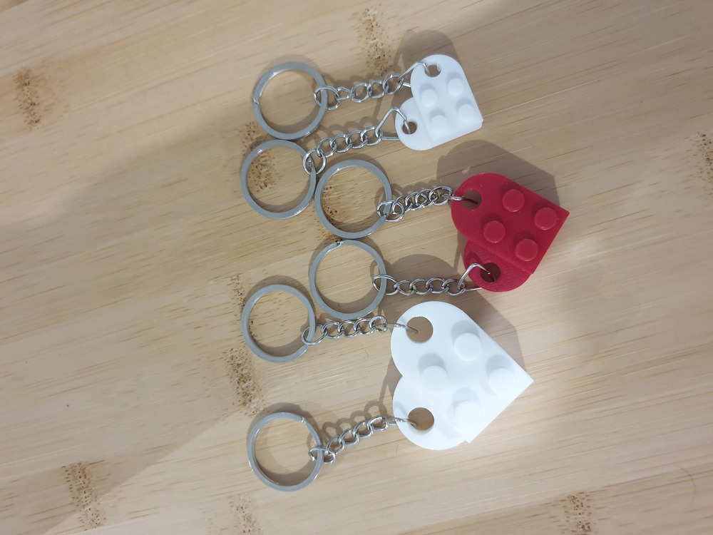 Lego Kalp Anahtarlık