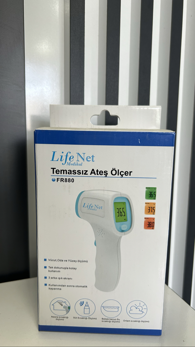 LİFE NET TEMASSIZ ATEŞ ÖLÇER