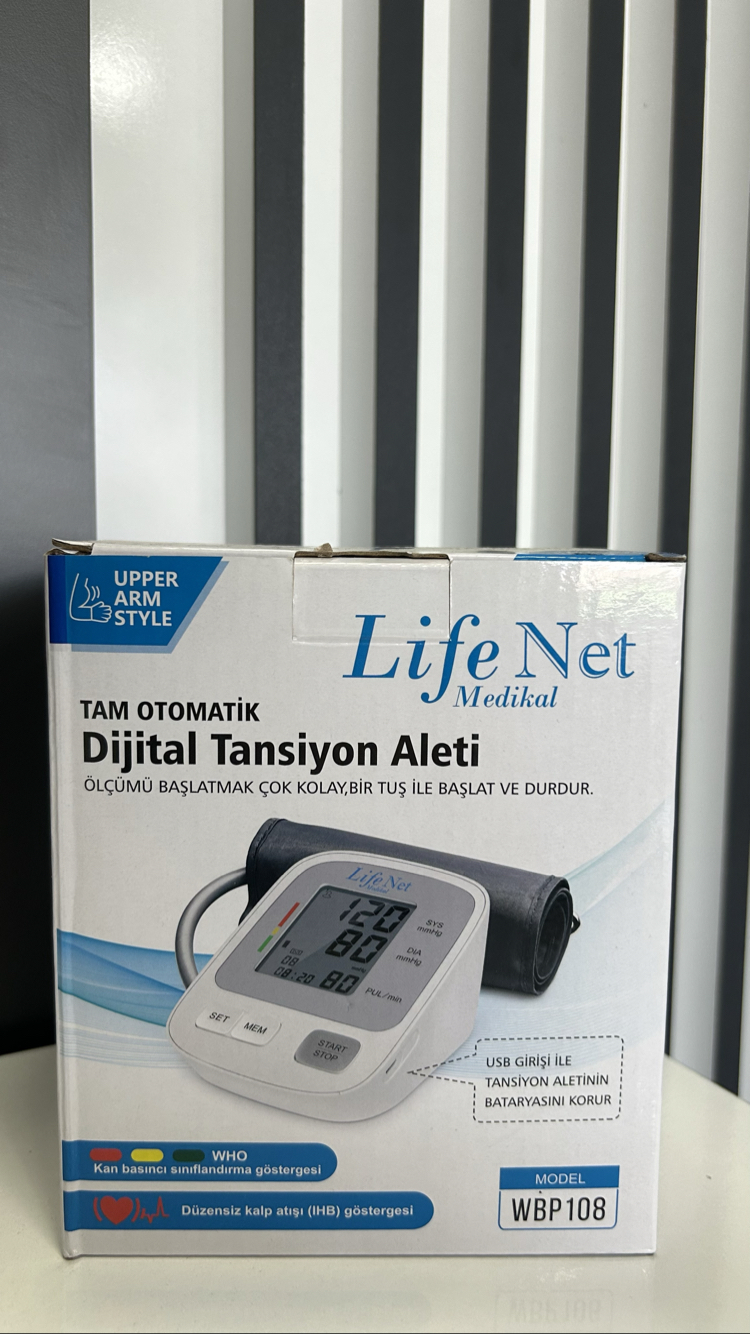 TANSİYON ALETİ LİFENET WBP108