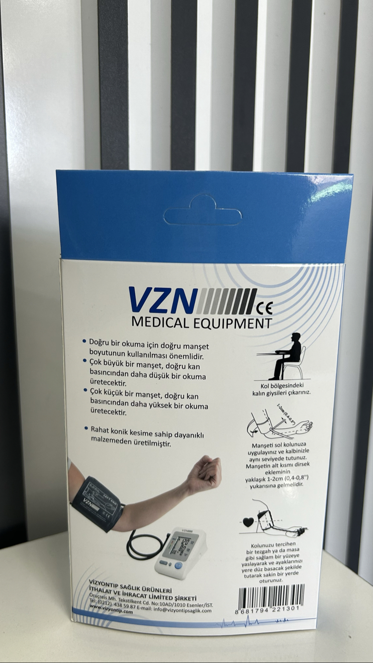 TANSİYON ALETİ MANŞONU VZN