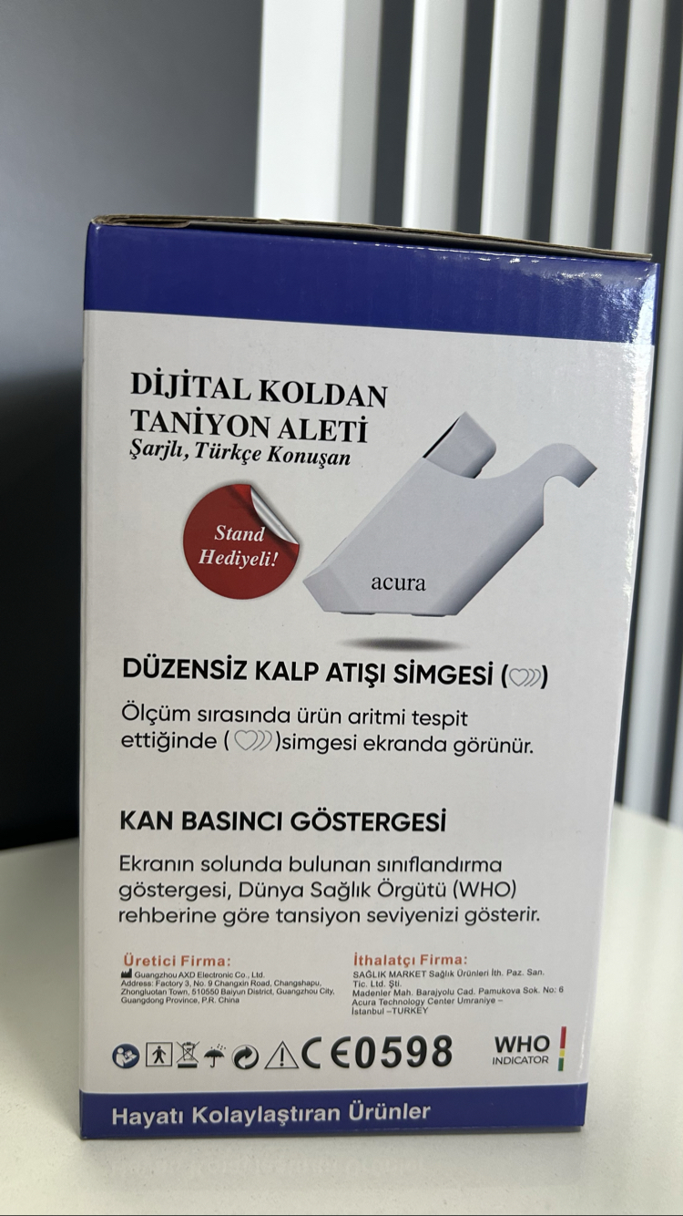 TANSİYON ALETİ ACURA 475