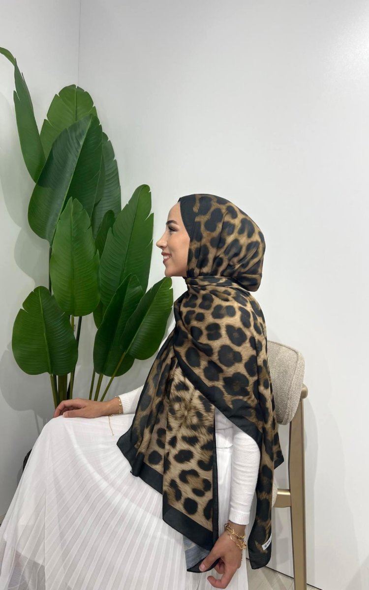 LEOPAR DESEN SOFT ŞAL